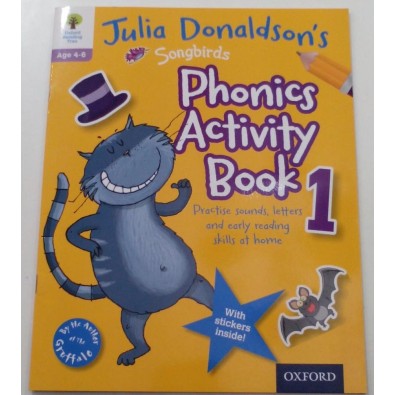 Phonics Activity book 1 Julia Donaldson's Oxford Reading Tree