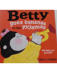 Betty goes bananas in her pyjamas 