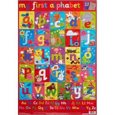 My first Alphabet poster
